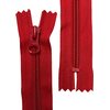5C Closed-End Coil Zipper, 20 cm, Red, Natulon® (Recycled Polyester) Red