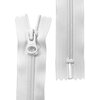5C Closed-End Coil Zipper, 20 cm, White, Natulon® (Recycled Polyester) White