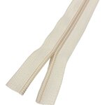 5C Coil Zipper Tape by the Meter, Natural White (099), Bargain batch: unused old stock Natural White (099)