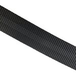 X-Tube Tubular sling webbing 25 mm, Slackline, Night Black Night Black
