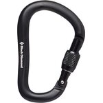 Rocklock Screwgate Carabiner, Black Black