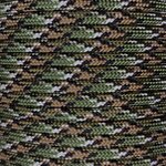 Paracord 550 Type III nailonnyöri, 38 väriä, Ruokovihreä (444) Ruokovihreä (444)