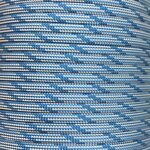 Paracord 550 Type III nailonnyöri, 38 väriä, Sini-valkoinen Suomen lippu (372) Sini-valkoinen Suomen lippu (372)