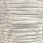 Paracord 550 Type III nailonnyöri, 38 väriä, Valkoinen (007) Valkoinen (007)