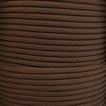 Paracord 550 Type III Nylon Cord, 38 colors, Chocolate brown (178) Chocolate brown (178)