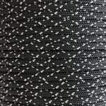 Paracord 550 Type III nailonnyöri, 38 väriä, Kimaltava musta tähtitaivas (228) Kimaltava musta tähtitaivas (228)