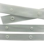 SOFIX®-TW Snap Tape, Snaps in 3 cm intervals, White White