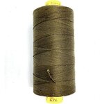 Guetermann Mara 50 thread 500 m, 676 - Dark Olive Green, rPET Dark Olive Green (676)