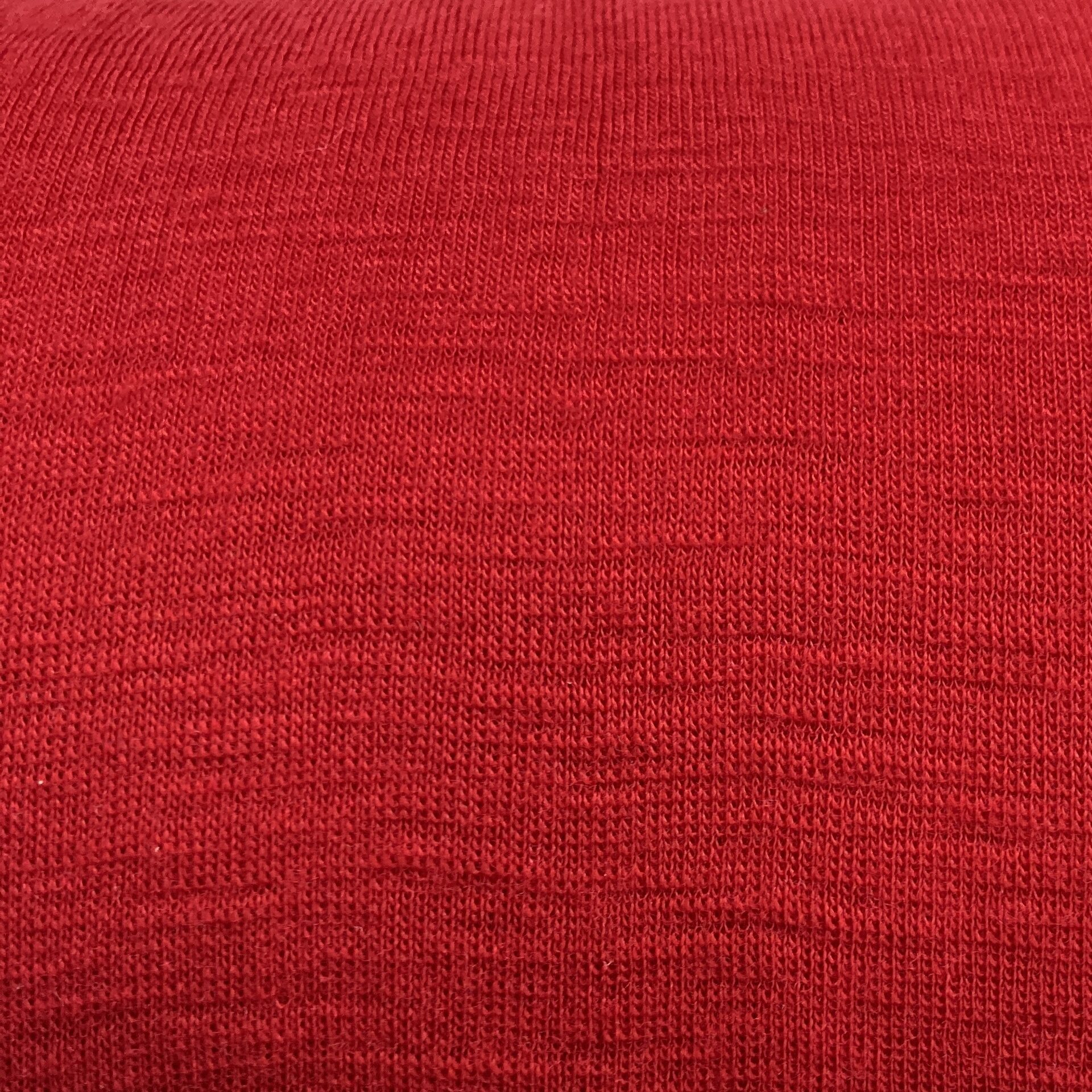 Merino Wool Tube Knit 19.5 Micron, Samples Red (5875)