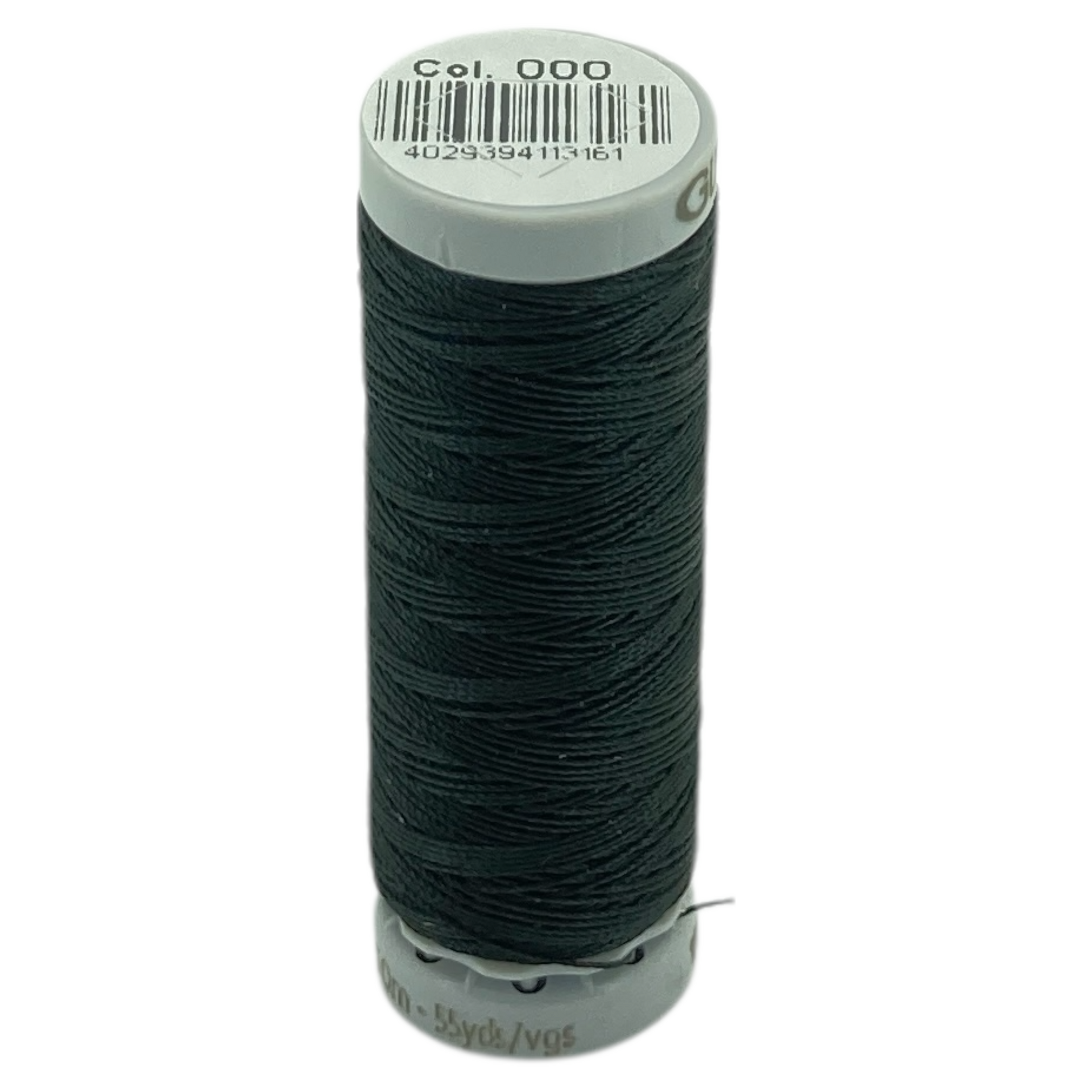 Zwibond #60, Strong Bonded Nylon Thread In 58 Colors, 000 - Black Black