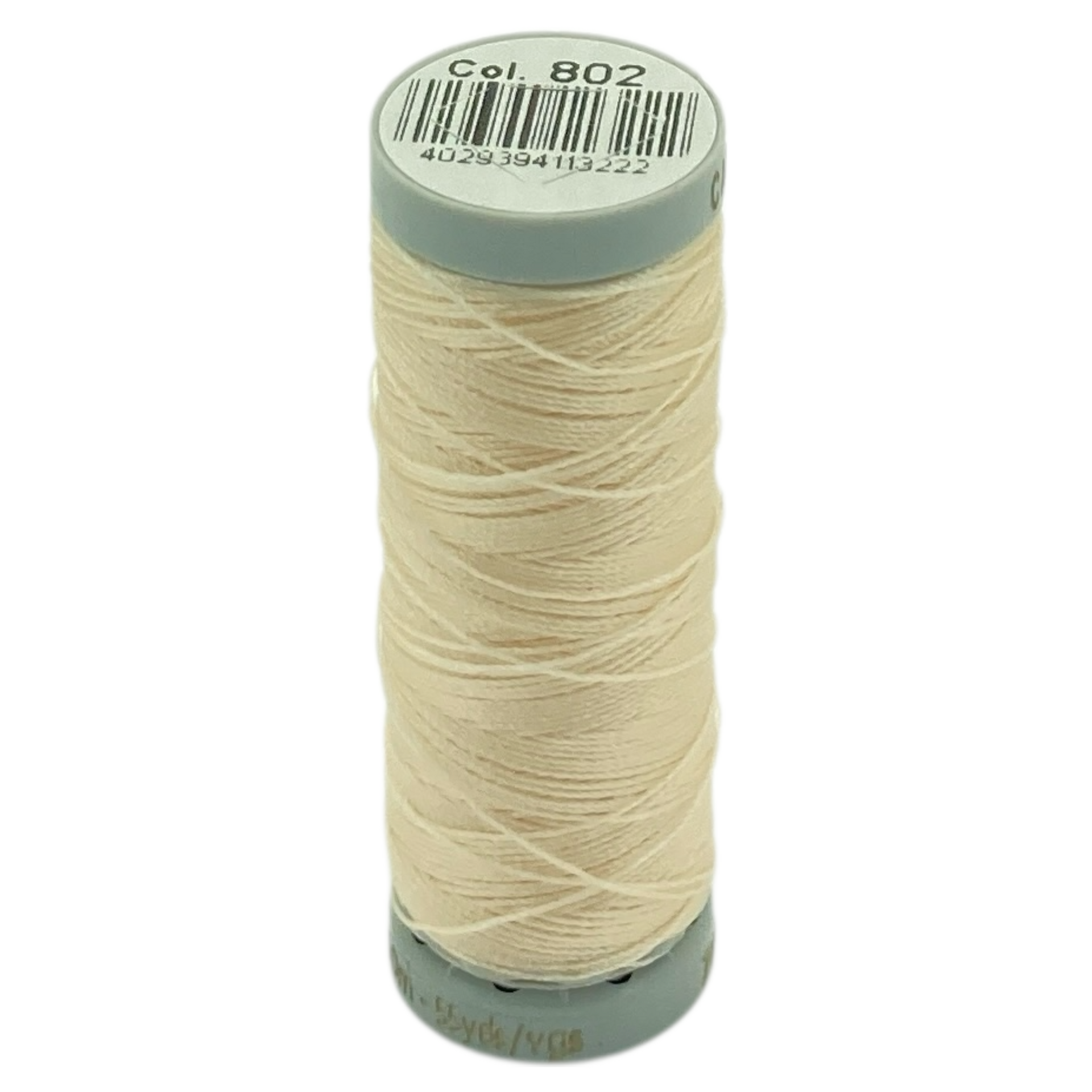Zwibond #60, Strong Bonded Nylon Thread In 58 Colors, 802 - White Tinted to Beige White Tinted to Beige