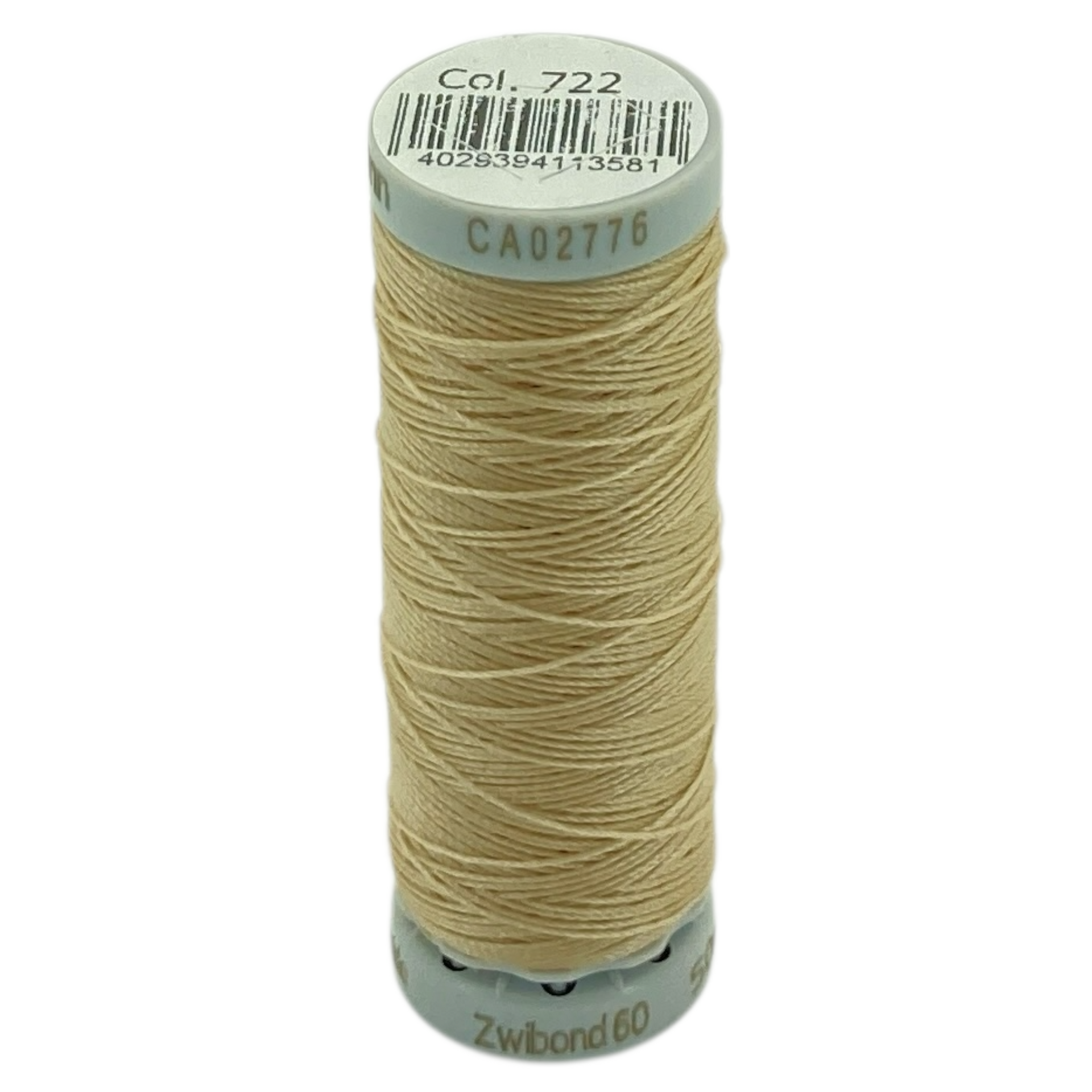 Zwibond #60, Strong Bonded Nylon Thread In 58 Colors, 722 - Beige Beige
