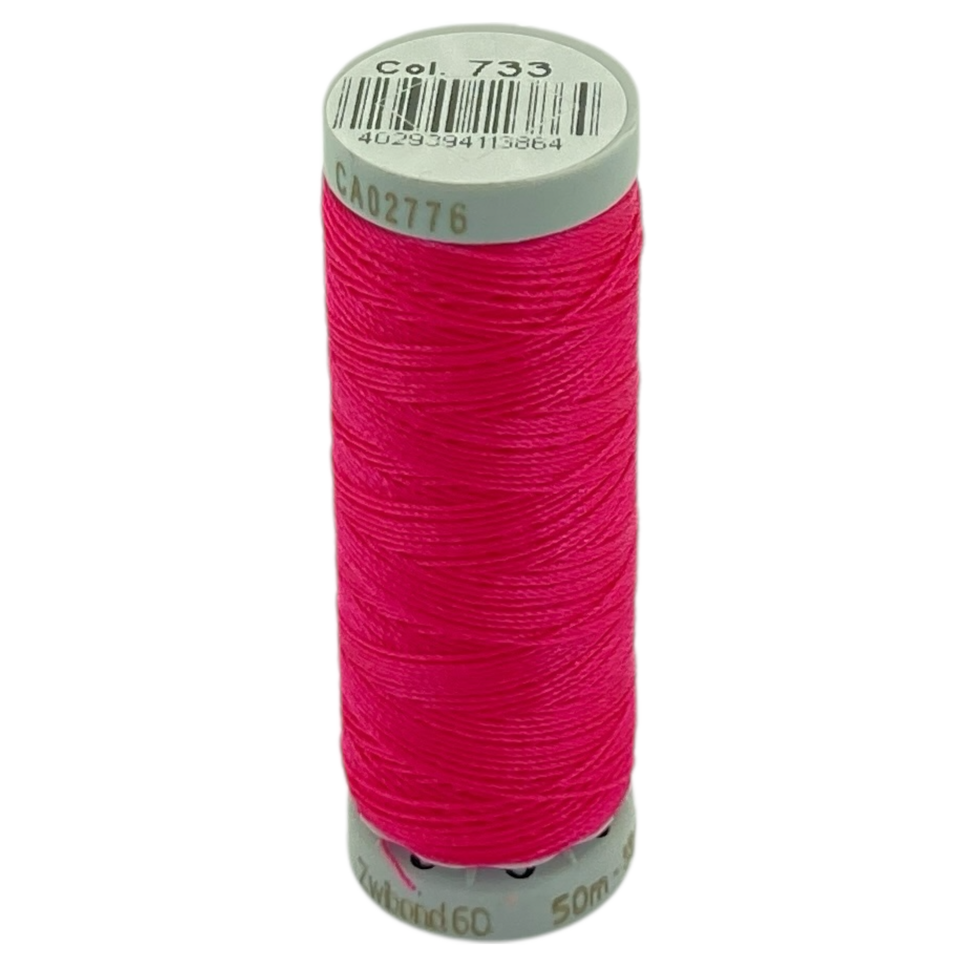 Zwibond #60, Strong Bonded Nylon Thread In 58 Colors, 733 - Bright Purple Bright Purple