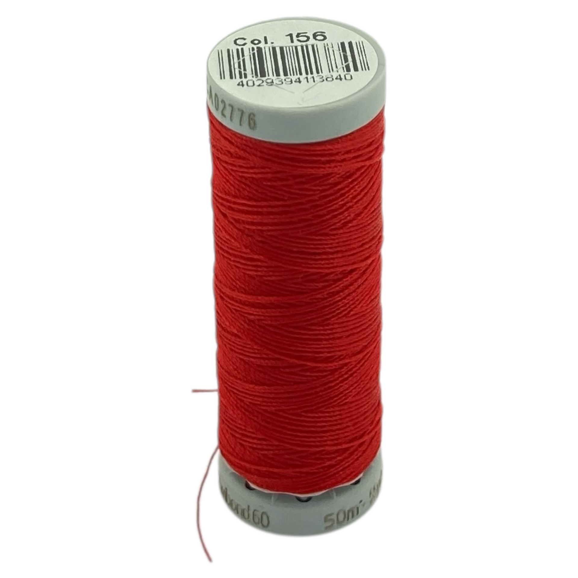 Zwibond #60, Strong Bonded Nylon Thread In 58 Colors, 156 - Bright Red Bright Red