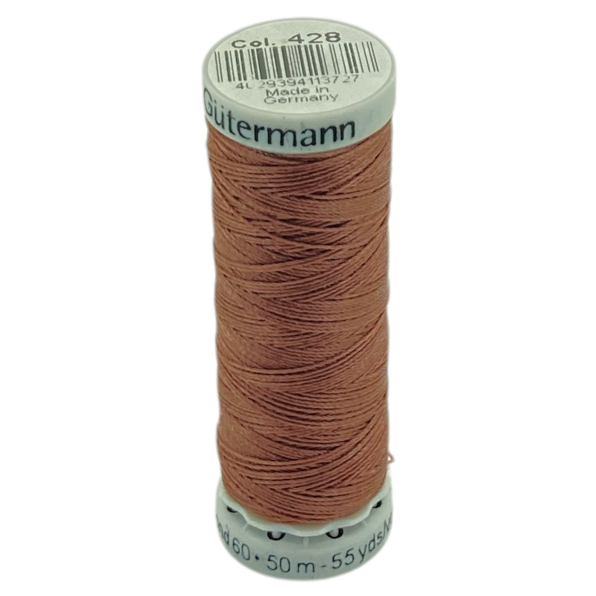 Zwibond #60, Strong Bonded Nylon Thread In 58 Colors, 428 - Brownish pink Brownish pink