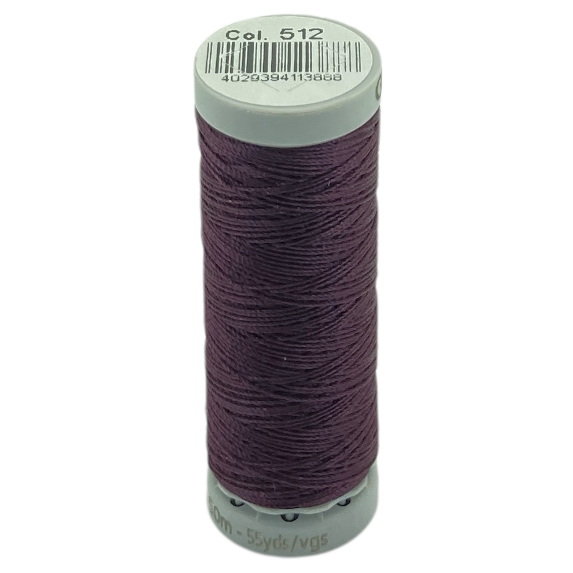 Zwibond #60, Strong Bonded Nylon Thread In 58 Colors, 512 - Dark Violet Dark Violet