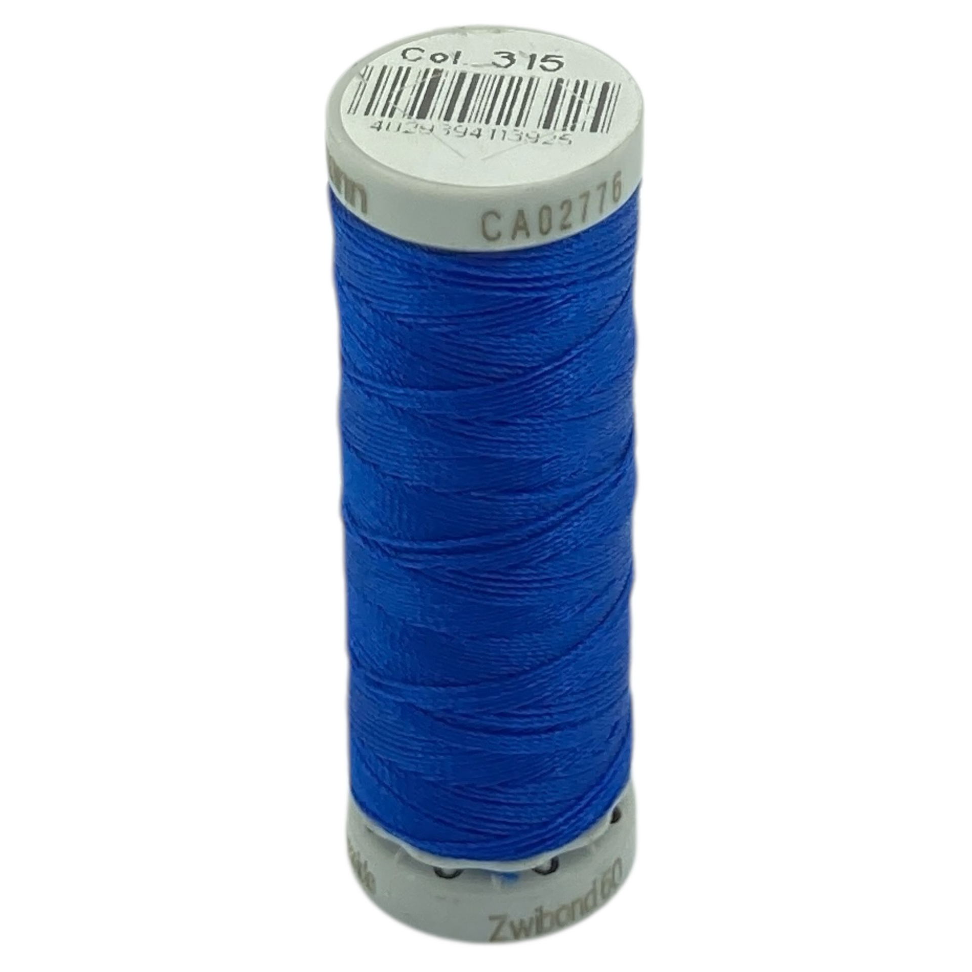 Zwibond #60, Strong Bonded Nylon Thread In 58 Colors, 315 - Bright Blue Bright Blue