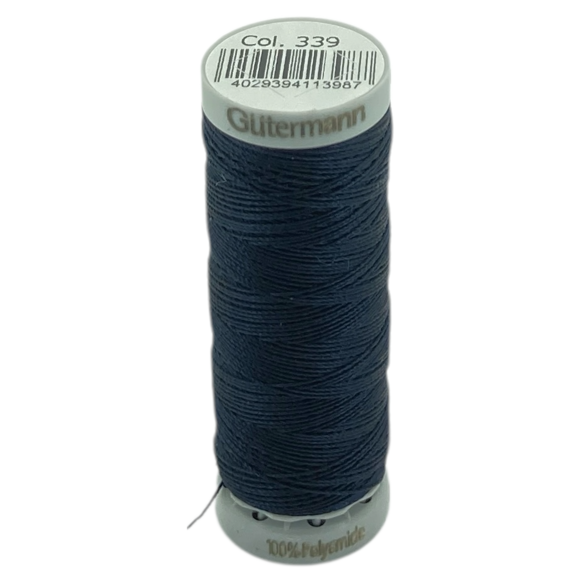 Zwibond #60, Strong Bonded Nylon Thread In 58 Colors, 339 - Blue Black Blue Black