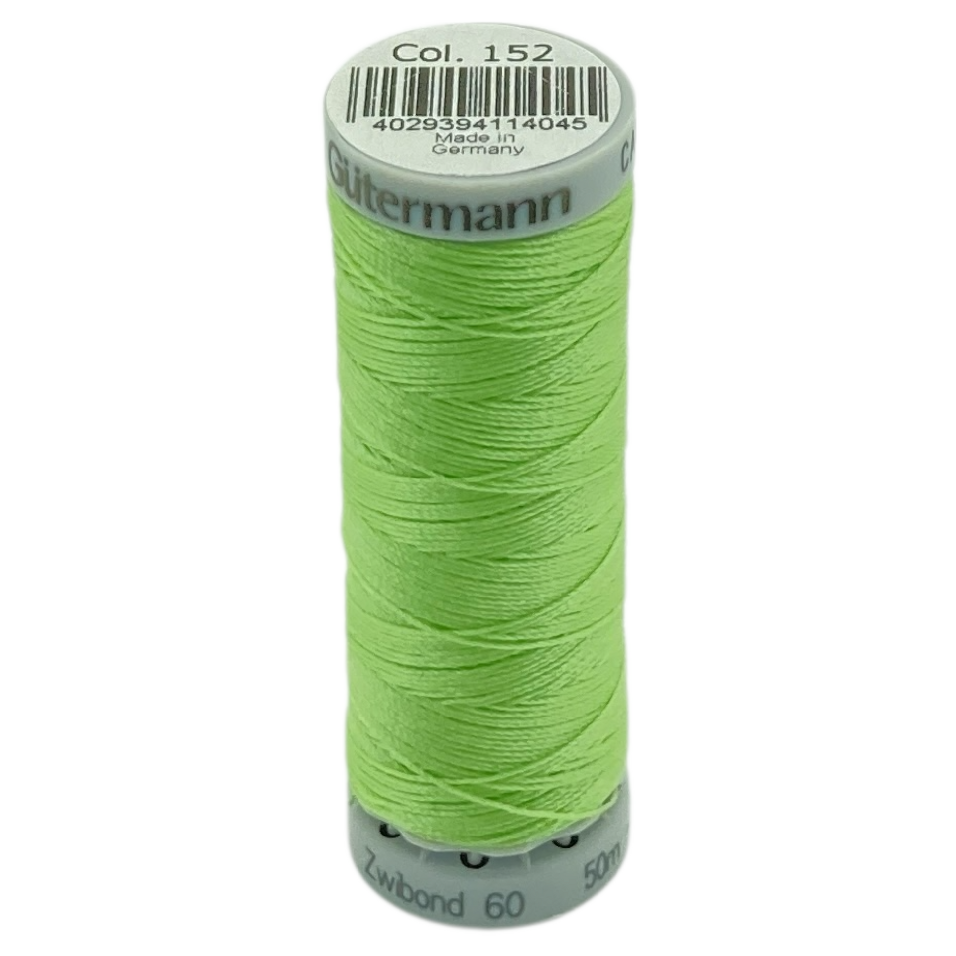 Zwibond #60, Strong Bonded Nylon Thread In 58 Colors, 152 - Light Green Light Green