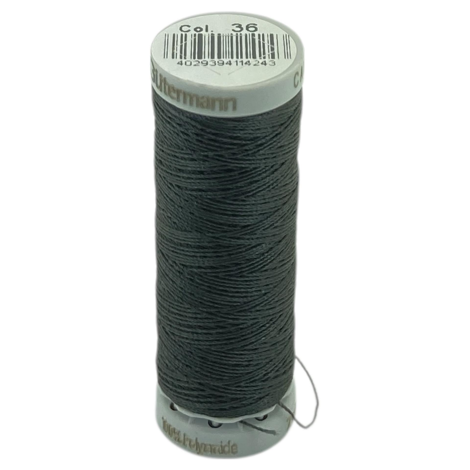 Zwibond #60, Strong Bonded Nylon Thread In 58 Colors, 36 - Anthracite Anthracite