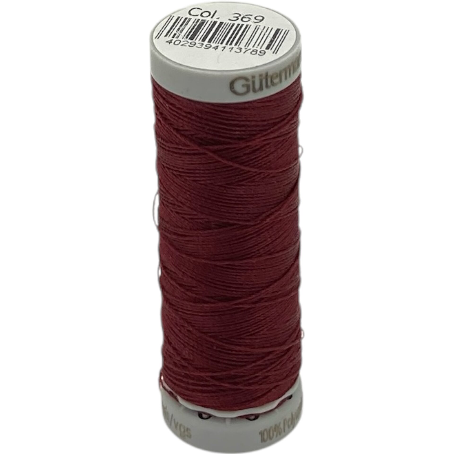 Zwibond #60, Strong Bonded Nylon Thread In 58 Colors, 369 - Wine Red Wine Red
