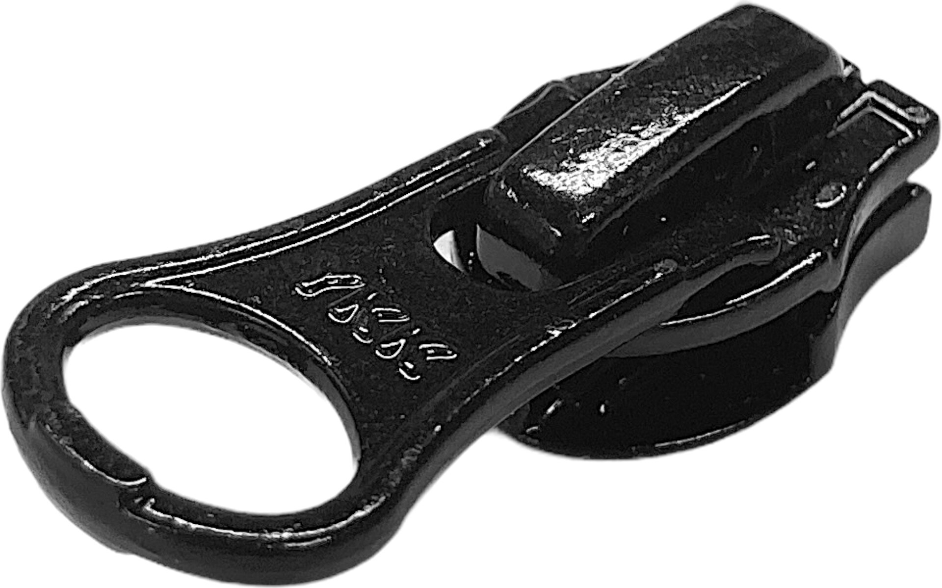 5C kaksisuuntaisen spiraaliavoketjun käänteinen lukkiutuva alakelkka, Musta, YKK 5CN DAGB Musta