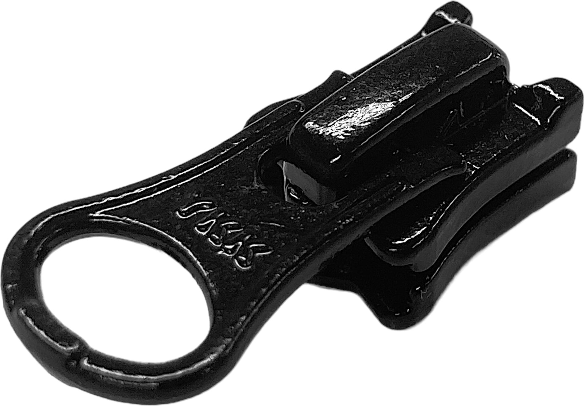 Autolock Bottom Slider for VISLON® 5VS Two-Way Separating Tooth Zipper, Black, YKK 5VS DAG8 E Black