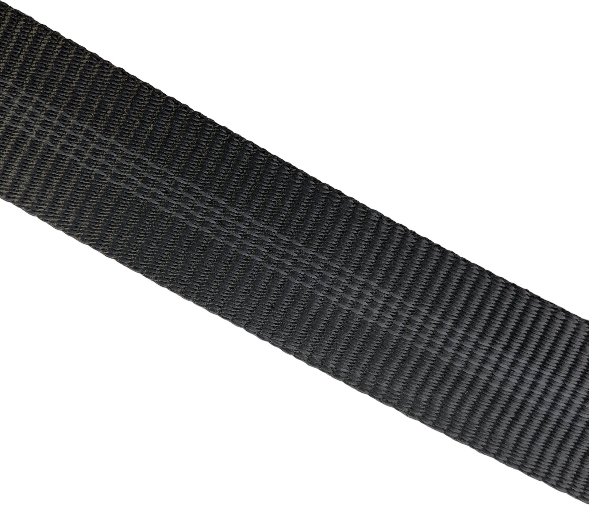 X-Tube Tubular sling webbing 25 mm, Slackline, Night Black Night Black