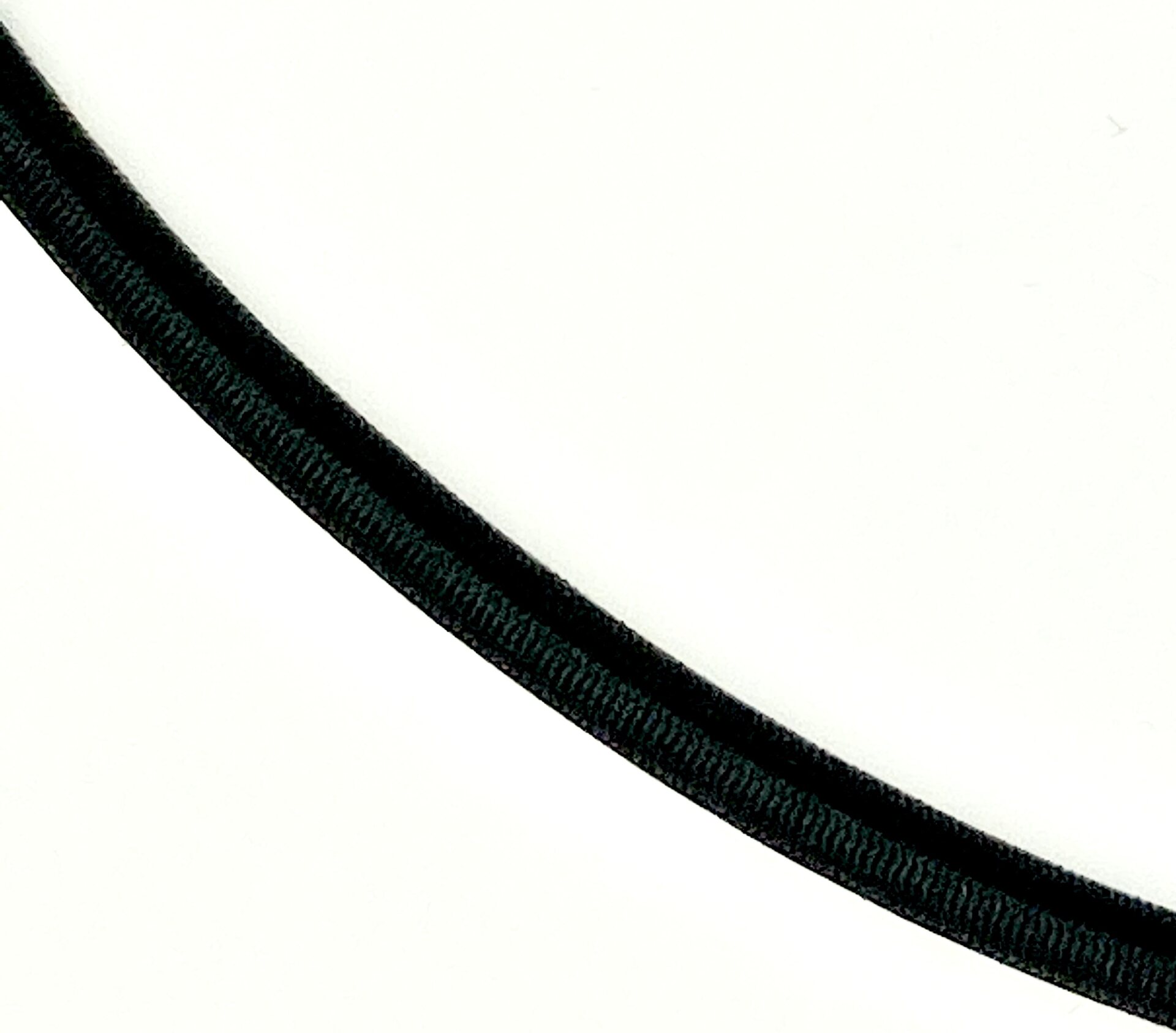 6.3mm Strong Stretch Cord, Black Black