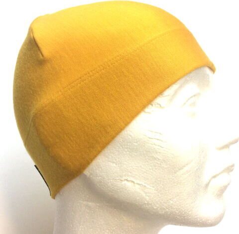 Merino Beanie, XL, Yellow Yellow