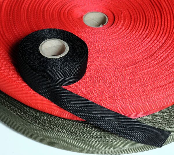 Edge binding 20mm PP, Red Red