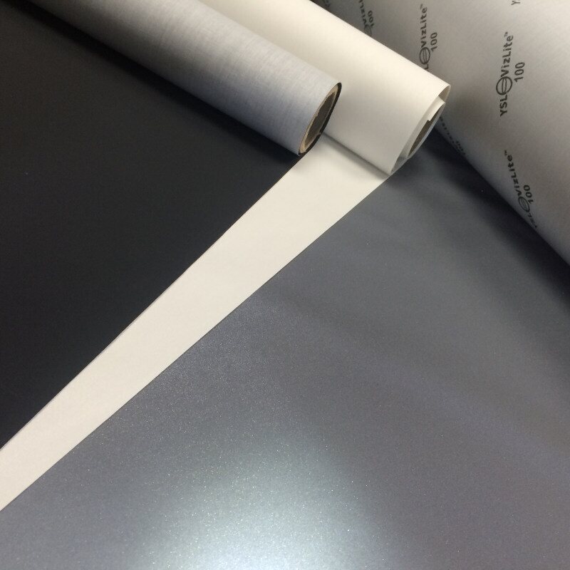 Retro Reflective Fabric, Samples Silver Grey (2577)