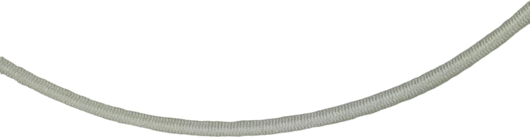 6.3mm Strong Stretch Cord, White White