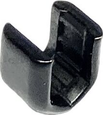 Vetoketjun ylästoppari, 6mm, Musta Musta