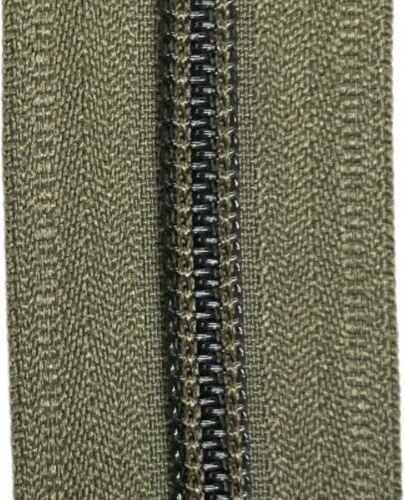 5C spiraalivetoketju metreittäin, Oliivin vihreä, Natulon® (Recycled Polyester) Oliivin vihreä