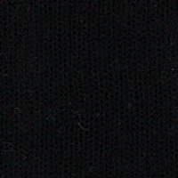 Merinokauluri, Musta, Yksi koko, 16.5 µm merinovillaa (190 g/m²) Musta