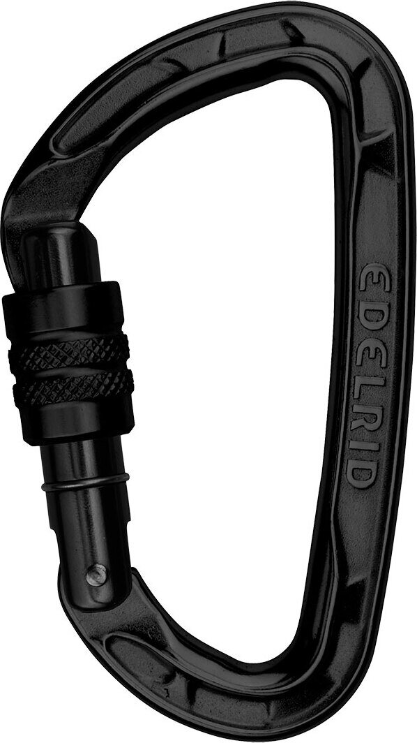 Pure Screwgate Carabiner, Black Black