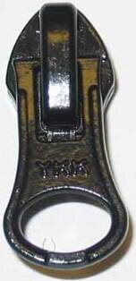 Reverse Autolock Slider for 5C Coil Zipper, Black, YKK 5CN DA8BLHD E Black