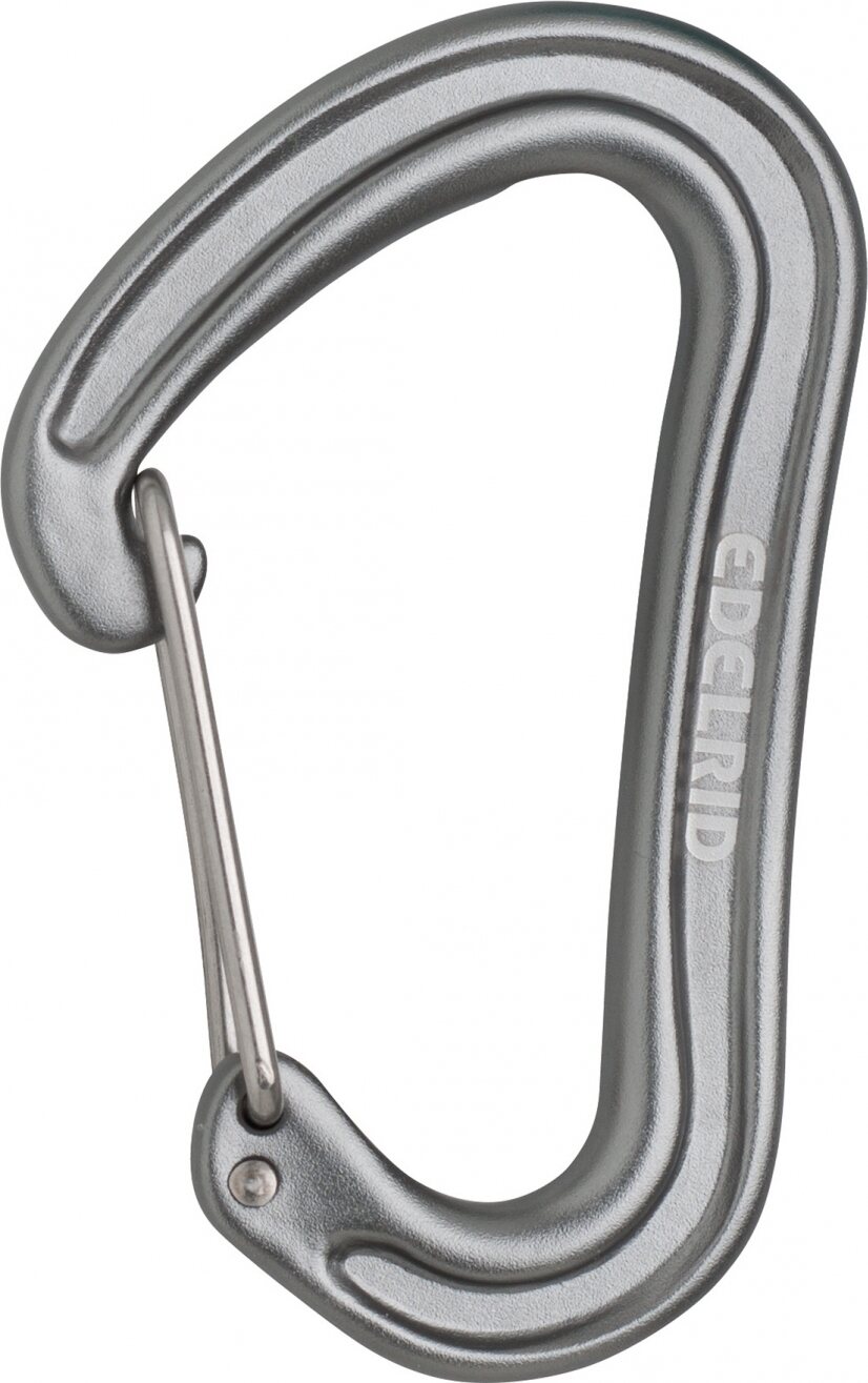 Nineteen G Small Wiregate Carabiner 19 grams, Grey Grey