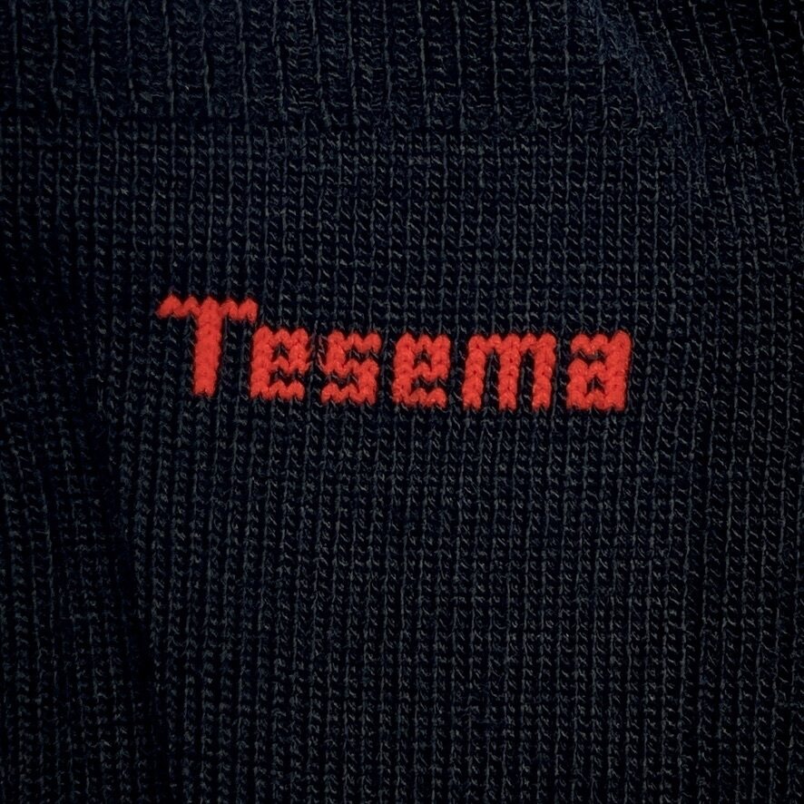 Tesema Outdoor Merino Sock, Black, 37 – 39 Black