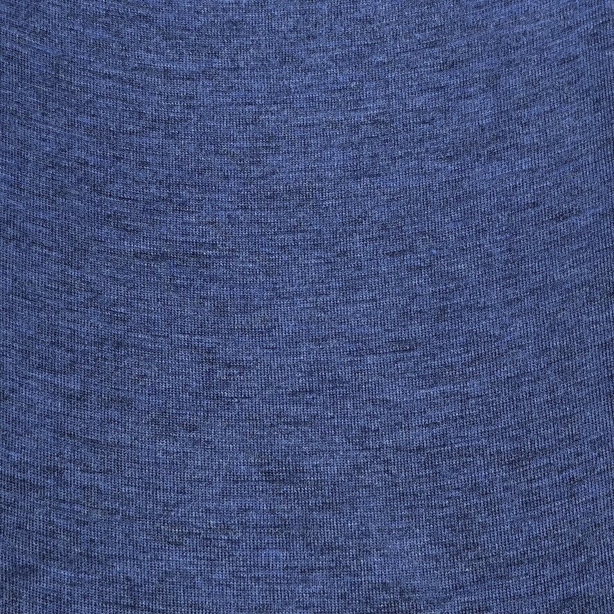 Merino Wool Fabric 19.5 Micron 125cm Mulesing Free, Samples Denim Blue (6418)