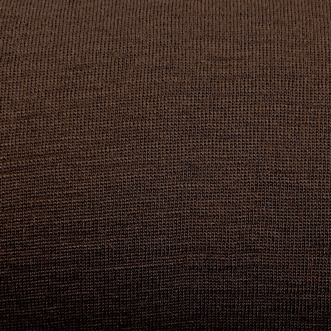 Merino Wool Tube Knit 19.5 Micron, Samples Chocolate Brown (6412)