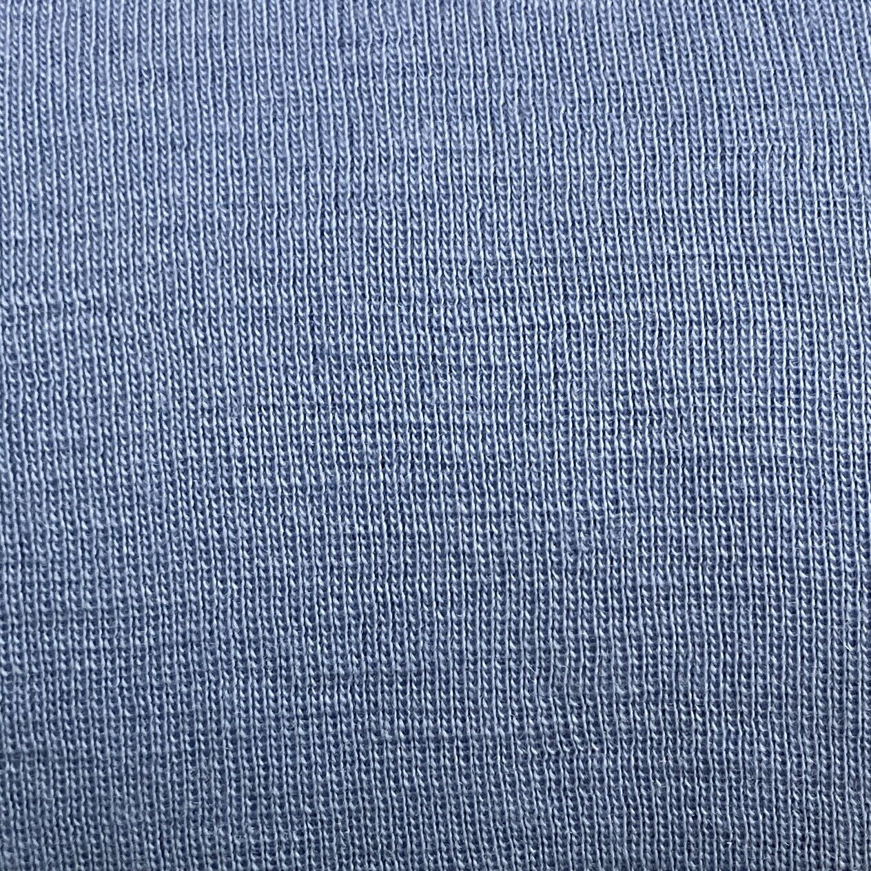 Merino Wool Tube Knit 19.5 Micron, Frost Blue (7385), Mulesing Free Frost Blue (7385)