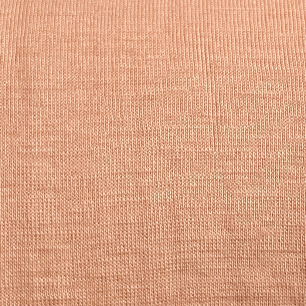 Merino Wool Tube Knit 19.5 Micron, Samples Peach Orange (8160)