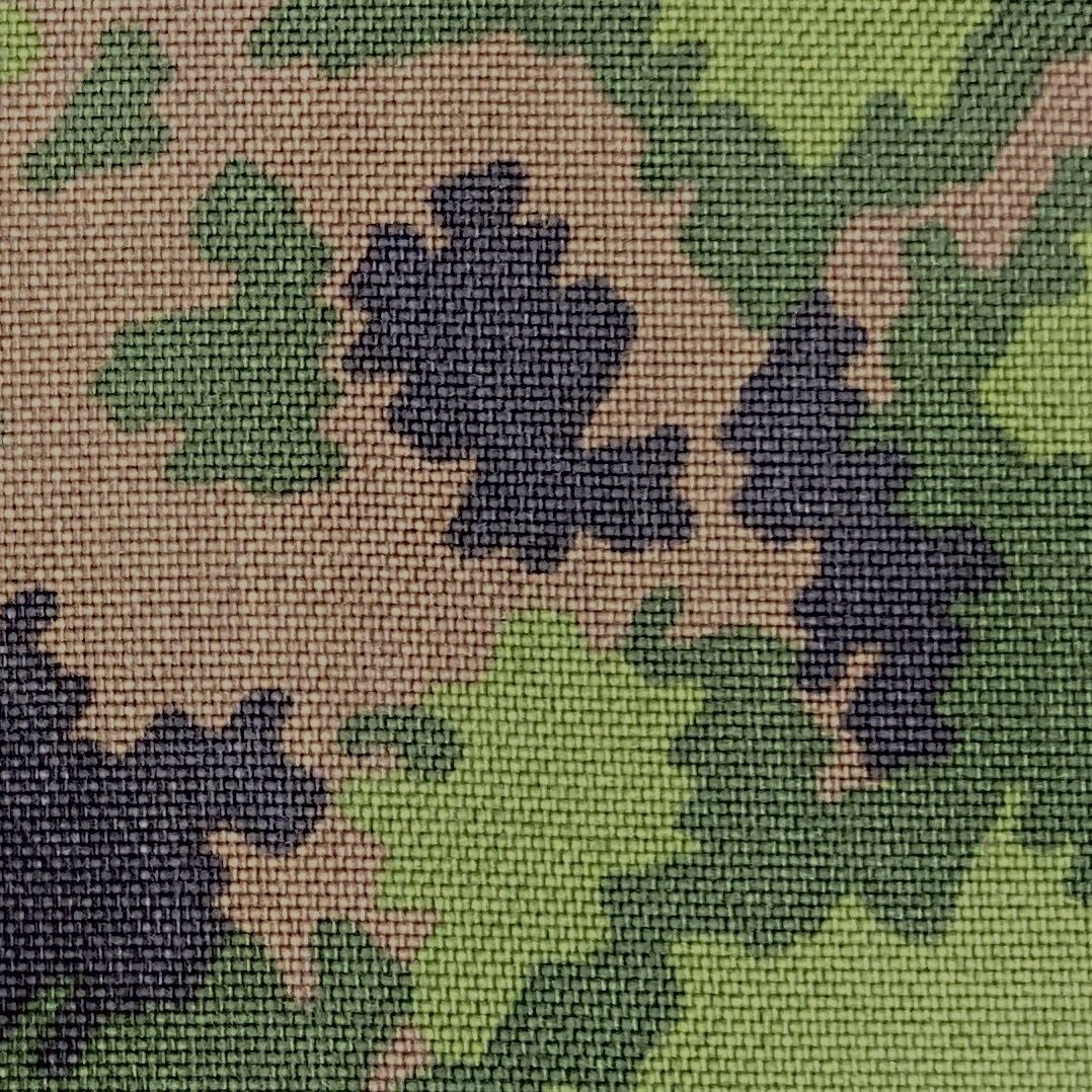 Foxdura 1000D PU-pinnoitettu, myös M05 Camo, mallipalat M05 Metsäkuvio (8861)