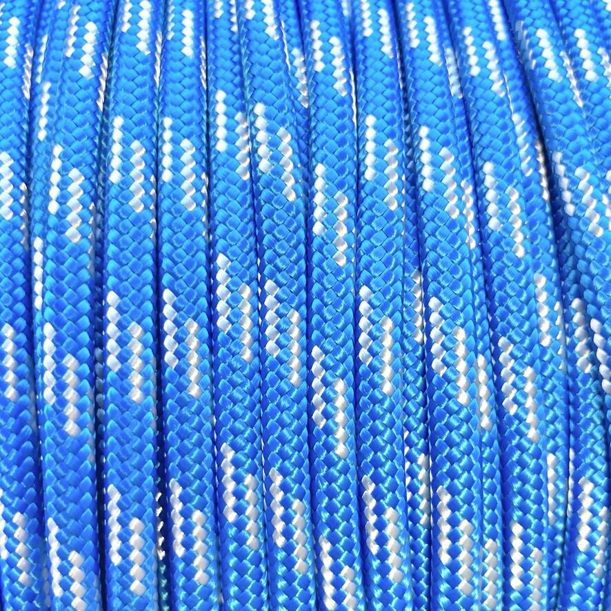 PES Cord 4 to 8 mm, 7 mm, Blue/White Blue/White