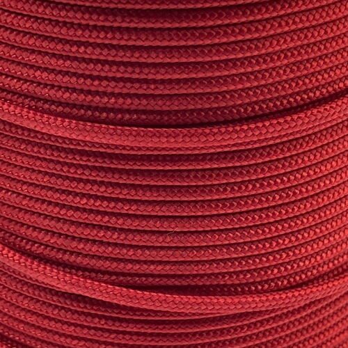 Vahva Polyesterinyöri 2 mm (kierrätyskuitu), Punainen Punainen