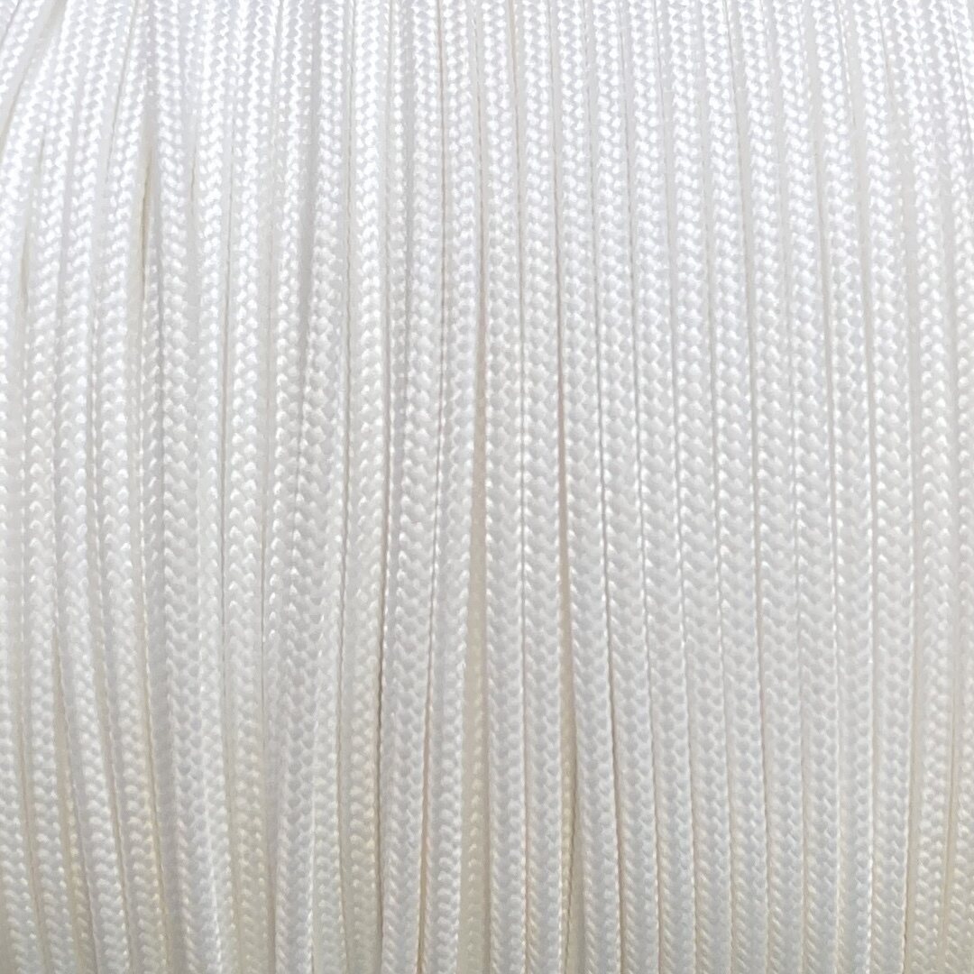 Minicord 275 Type I Polyester Cord 2.2 mm, White (10007) White (10007)