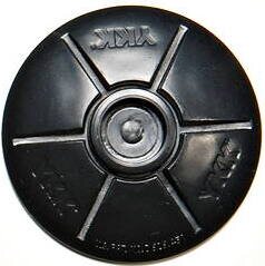 Glue On Flexible Base Snap, SNAD, Stud, Clear, Black, 40 mm, Socket/Female Black