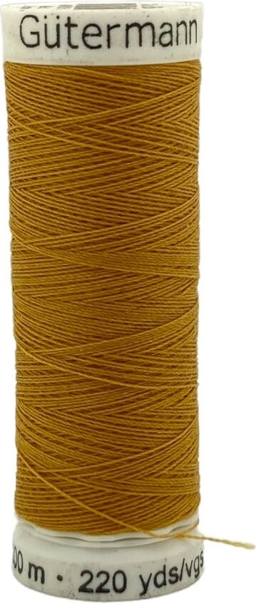 Guetermann #100 Polyester Thread 200 m, 968 - Brown Yellow Brown Yellow (968)